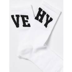 XL Socks Children's Clothing Givenchy Boys White Varsity Logo Cotton Socks - White