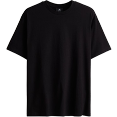 H&M Herre Sort T-shirt Relaxed Fit