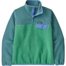 Synchilla Patagonia Women's Lightweight Synchilla Snap-T Fleece Pullover - Heartleaf Green