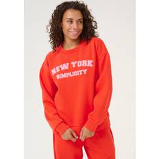 CULTURE Sweatere CULTURE CU Charlie Sweatshirt - Rød