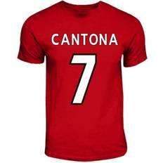 XS T-shirts Gildan Eric Cantona Manchester United Hero T-shirt Men's L Polyester
