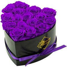 Flowers Glamour Boutique Glamour Boutique 16 Piece Forever Flowers Heart Shape Box