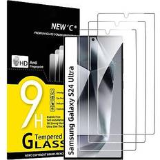 New'C Panzer Schutz Glas Für Samsung S24 Ultra 3 Stück