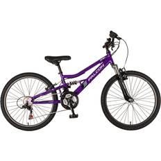 24" - Black Kids' Bikes Falcon Falcon Siren 24 Inch Purple Junior Bike