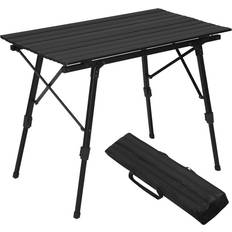 Camping Tables WOLTU Folding Camping Table Aluminium 90 x 52 x 45-72 cm