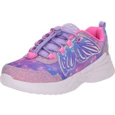 Skechers Blinkesko Med Lys - Lavender/Pink