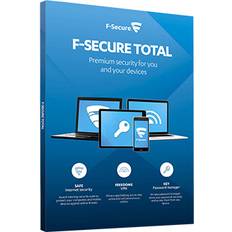 F-Secure Total Licensabonnemet 2 År Op Til 3 Apparater