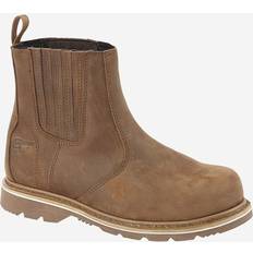 grafters Longrood Safety Dealer Boots - Brown