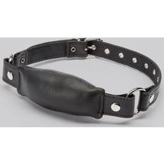 Dominix Deluxe Leather Bit Gag Black