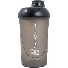 Chained Nutrition Wave Shaker 600ml, Black Shaker