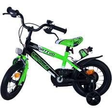 Volare Children's Bicycle 12 Green Black Barncykel