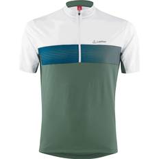 Löffler Bike Shirt Half Zip Scala Cykeljersey Herrer - Grøn
