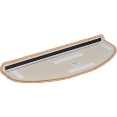 Treppenmatten Relaxdays Stufenmatten 15x 65x24 cm Beige Beige