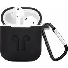 Apple Headphone Accessories Apple AirPods Silicone Case Cover Black