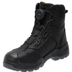 Black Safety Boots Dewalt Richardson Men's Water Resistant Nubuck Leather Safety Work Boot - Black