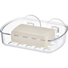 InterDesign Idesign Suction Soap Dish Holder Clear