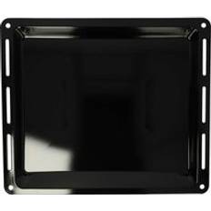 Metal Sheet Pans VHBW Baking Compatible With Ignis AKS 2450 AKS 2460 AKS 2490 44.5 x 37.5 x 3.5 cm Enamelled Black Oven Tray