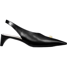 Tory Burch Pierced Slingback Heel Perfect Black