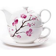 Shamila Tea for One Set Cherry Blossom Tekande
