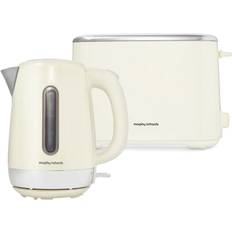 Morphy Richards Kettles Morphy Richards Equip Cream Kettle and Toaster Set 1.7L