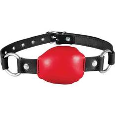 XX-DREAMSTOYS Leder Mundknebel Rot