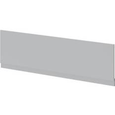 Oslo Matt Grey MDF 1800mm Front Bath Panel