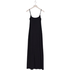Gina Tricot Maxi Slip Dress - Svart