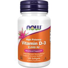 Now Foods Vitamin D-3 2000 IU 120 pcs