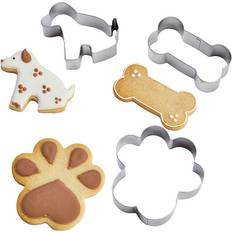 Bakeware Lakeland Dog Cutters Pack Of 3 Cookie Cutter
