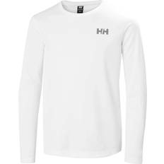 Drenge - Hvid Svedundertøj Helly Hansen HH Tech L/S Crew JR - White