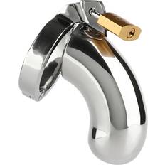 The Brig Male Chastity Device Silver