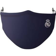 Real Madrid C.F. Återanvändbart Hygieniskt Munskydd av Tyg - Blå