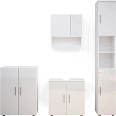 Vicco Badmöbel Set Spiegelschrank