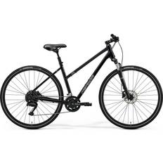 Merida Standardcykler Merida Hybridcykel Crossway 100 Dame Sort Sølv