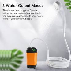 Camping Showers Tomtop Jms Portable Shower for Camping IPX7 4800mAh