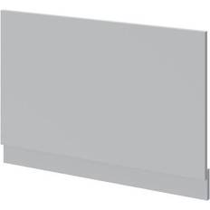 Oslo Matt Grey MDF 800mm End Bath Panel