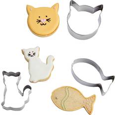 Lakeland Cat Cutters Pack Of 3 Cookie Cutter