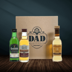 Beer & Spirits Scotch Premium Scotch Malt Whisky Miniatures Gift Box Set 3 x 5cl