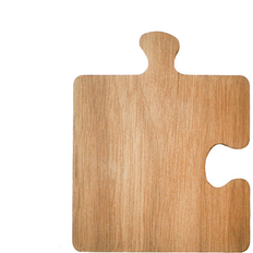 Wood Coasters Exogio Dessous De Verre En Bois Puzzle Coffee Coaster Noyer Sous-verre
