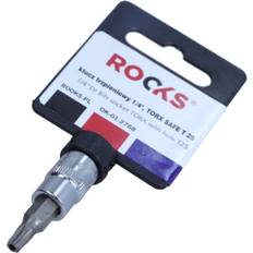 Hylsverktyg OK-01.2768 1/4 Torx-TR T25 Krom-vanadium-stål Hylsa