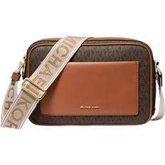 Michael Kors Skuldertaske - Beige/Brun/Mørkebrun