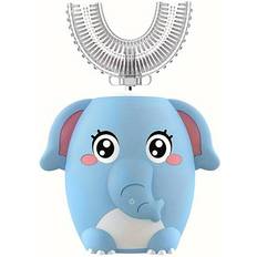 Electric Toothbrushes & Irrigators Zeuxo U-Shaped Electric Toothbrush High-Frequency Vibration Elephant Pink