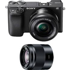 Digital Cameras Sony A6400 Black Kit Sel 16-50Mm F3.5-5.6 Oss