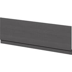 Black Bathtub Screens & Front Panels Wholesale Domestic Graphite Grey MDF 1700mm Front Bath Panel With Plinth