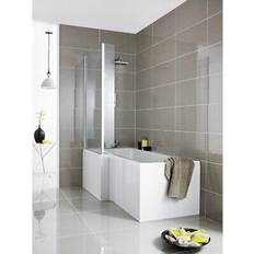 Bathtub Screens & Front Panels Nuie 1700mm Square Front Bath Panel WBS300