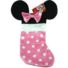 Pink Stockings Disney Mouse Ears 18 Velour Christmas Pink Stocking