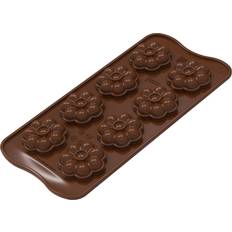 Bagetilbehør Silikomart Blomst Silikone Chokoladeform