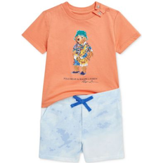 Other Sets Children's Clothing Ralph Lauren Boy's Graphic T-Shirt & Shorts Set - Bear Peach Tree
