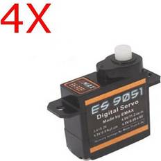 4X ES9051 Digital Mini Servo For RC Model