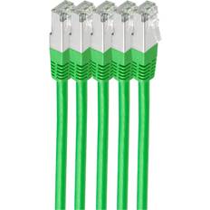 Kabler Shiverpeaks BS75711-HG-SET5 1 m Cat6 S/FTP RJ-45 RJ-45